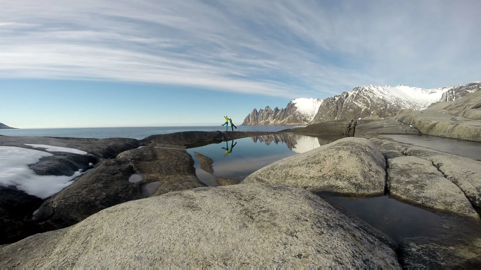 Winter at Tungeneset viewpoint, Senja