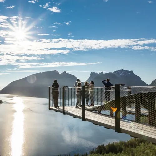 Trine Kanter Zerwech, Nasjonale Turistveier