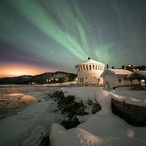 Northern Light over Fyrløkta Norwegian Wild