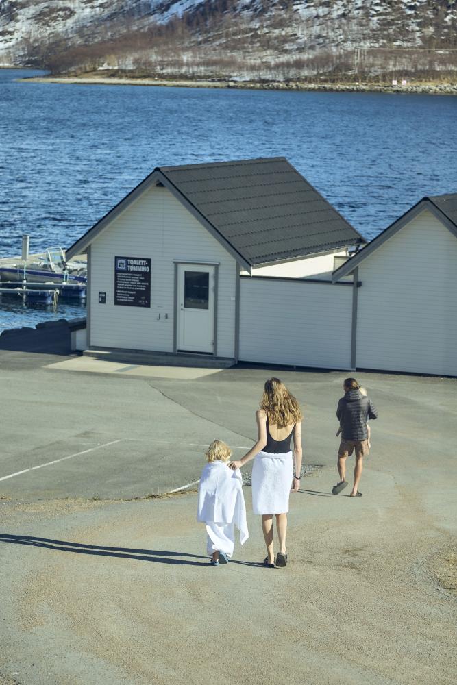 Sauna ved fjorden