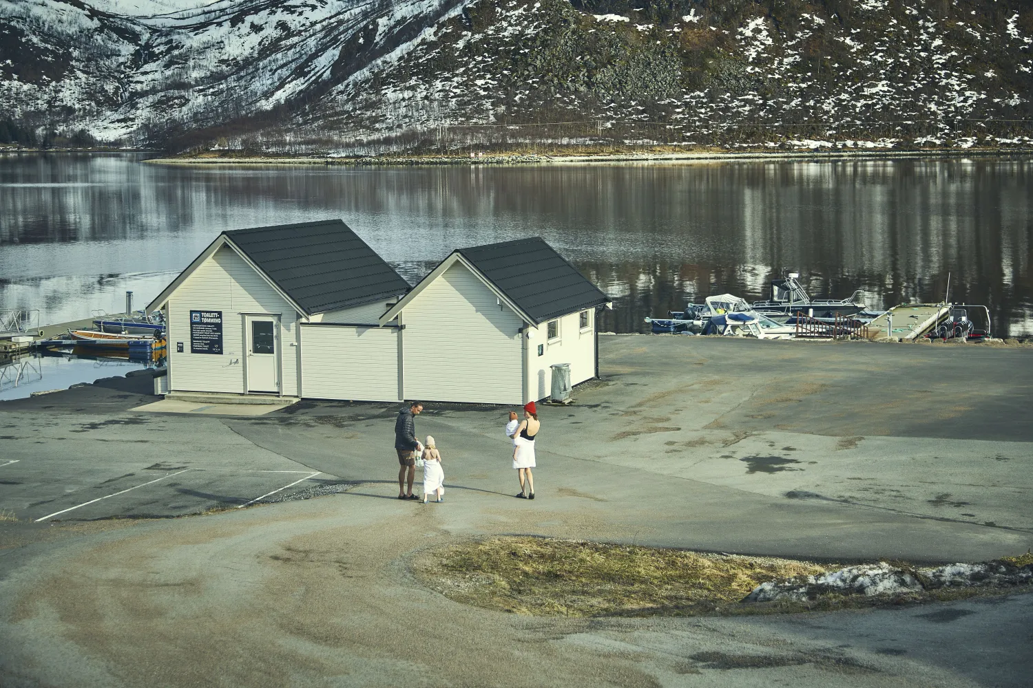 Sauna ved fjorden