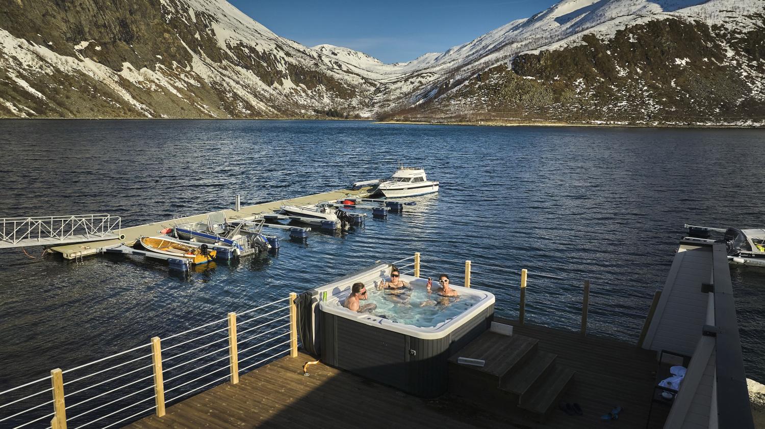 Sauna ved fjorden