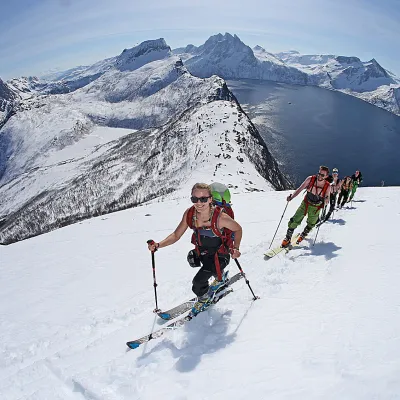 Hamn i Senja topptur ski Nils-Erik Bjørholt